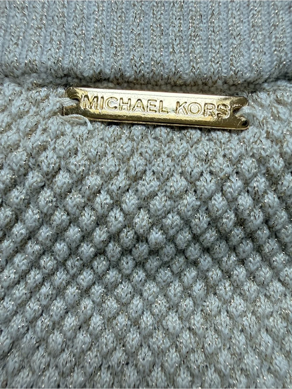 Michael Kors Women’s Textured Knit Pullover Sweater – Size M